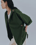 予約販売【27SS】開襟シャツ_刺繍（こぶし） / Open Collar Shirt_Embroidery（Kobushi）
