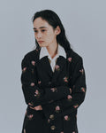 予約販売【27SS】一重ジャケット_原反刺繍（こぶし） / Unlined Jacket_Fabric Embroidery（Kobushi）