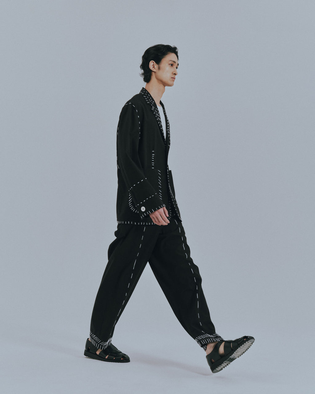 予約販売【27SS】スラックス_刺子 / Slacks_Sashiko