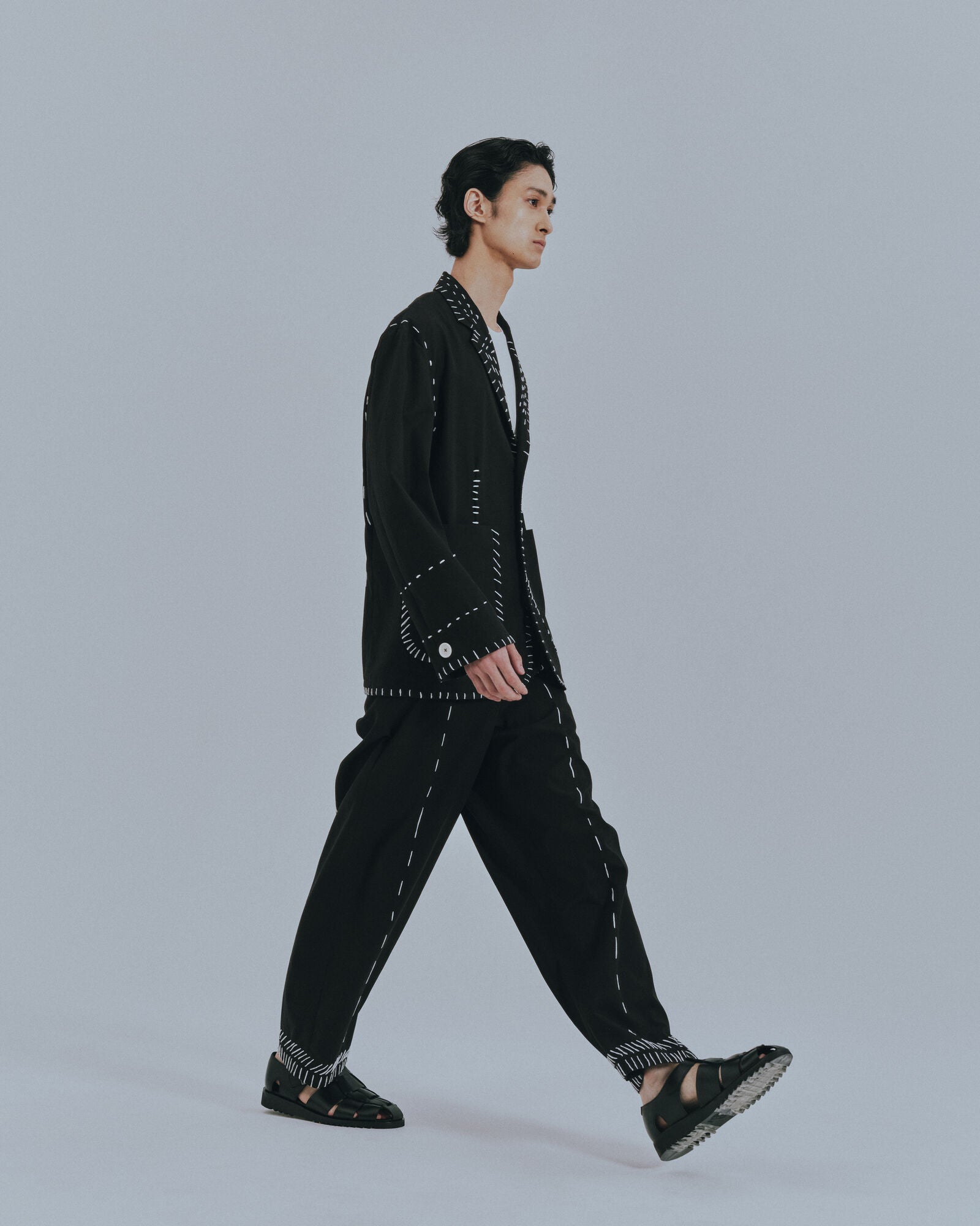 予約販売【27SS】スラックス_刺子 / Slacks_Sashiko