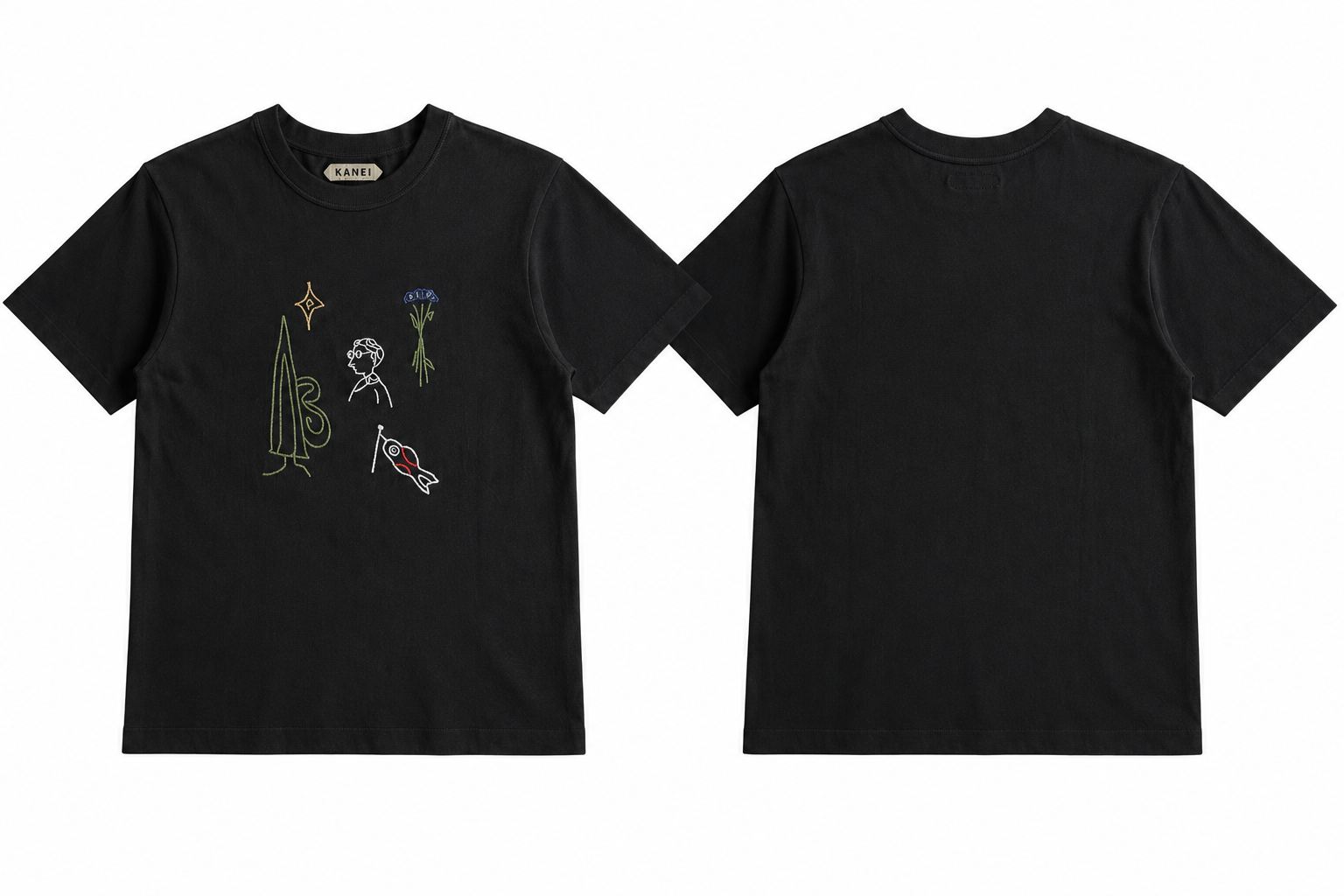 予約販売【27SS】Tシャツ_刺繍 / T-Shirt_Embroidery