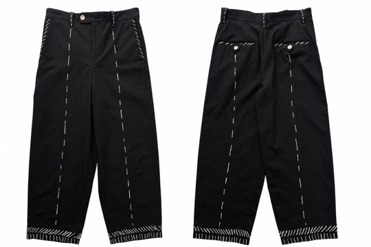 予約販売【27SS】スラックス_刺子 / Slacks_Sashiko
