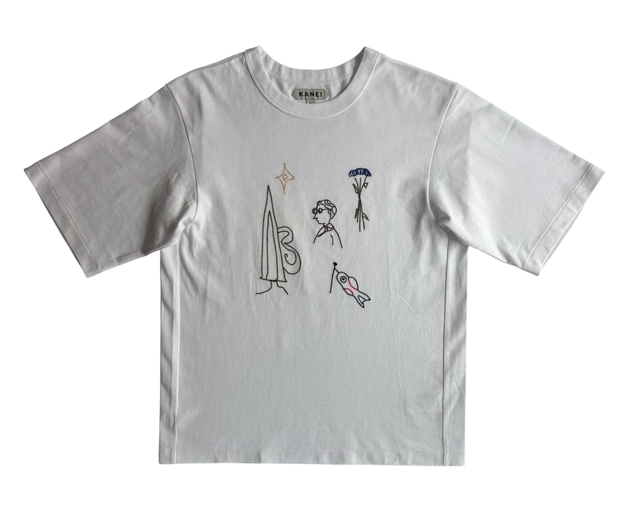 予約販売【27SS】Tシャツ_刺繍 / T-Shirt_Embroidery