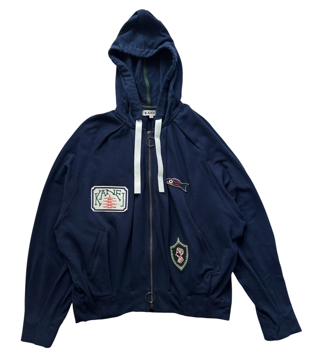 予約販売【27SS】フルジップパーカー_ワッペン / Zip Hoodie_Patch